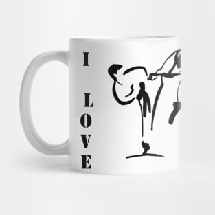 i love karate 1 Mug